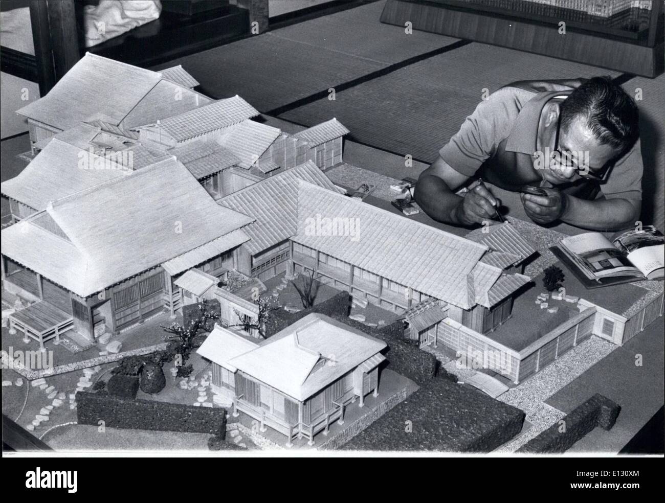 000 matchsticks kiyoshi yamamoto alter 65 Fotos und Bildmaterial in