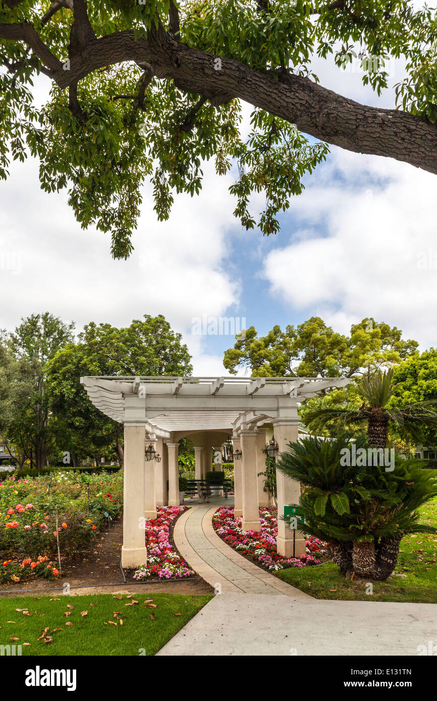 Die William Wrigley Mansion in Pasadena Kalifornien jetzt das Tournament of Roses-Haus Stockfoto
