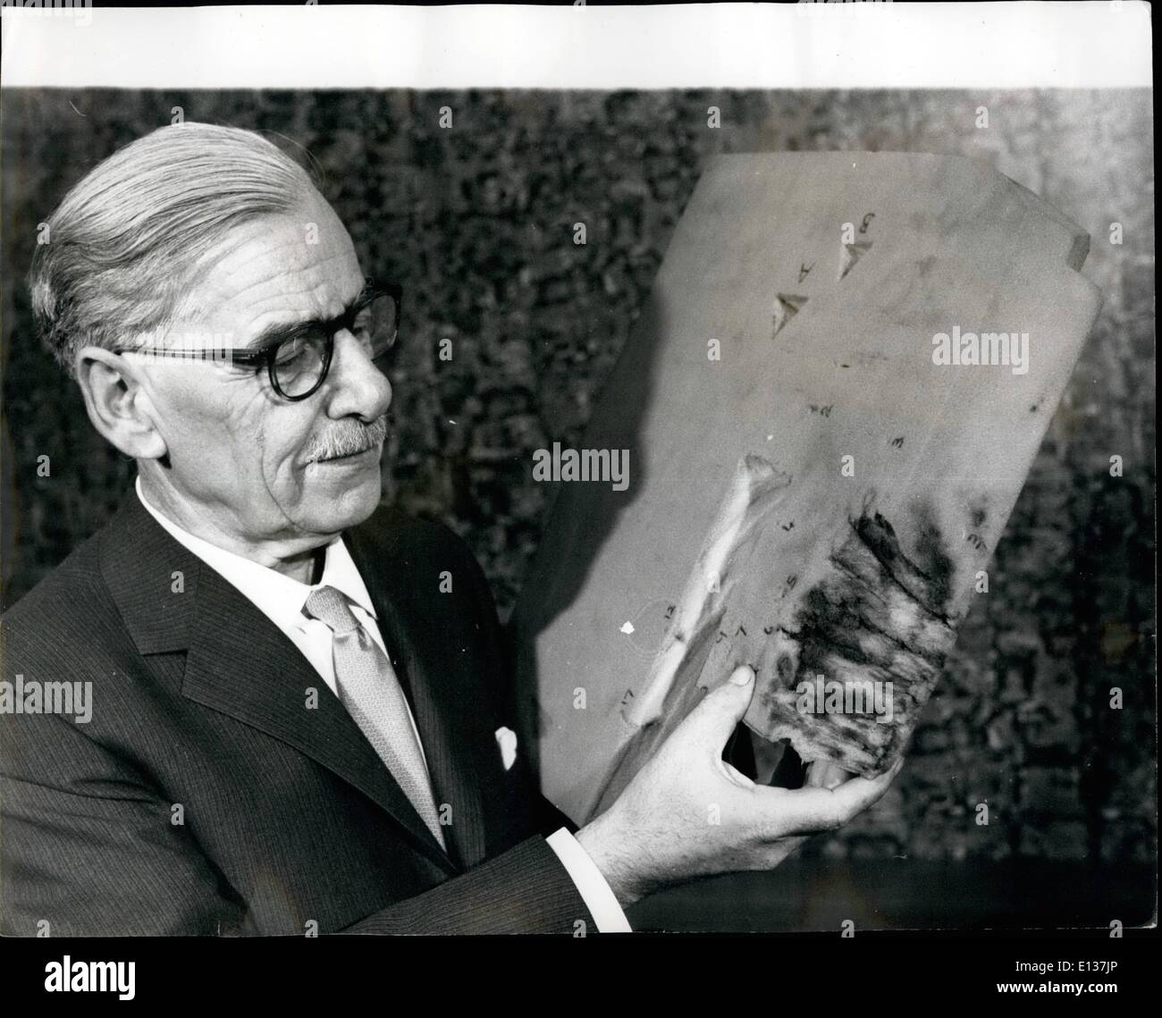 29. Februar 2012 - Luft hochexplosive Ursache Absturz.: Beweise für eine Erklärung von einem hochexplosiven eines militärischen oder ähnlichen Typs - Stockfoto