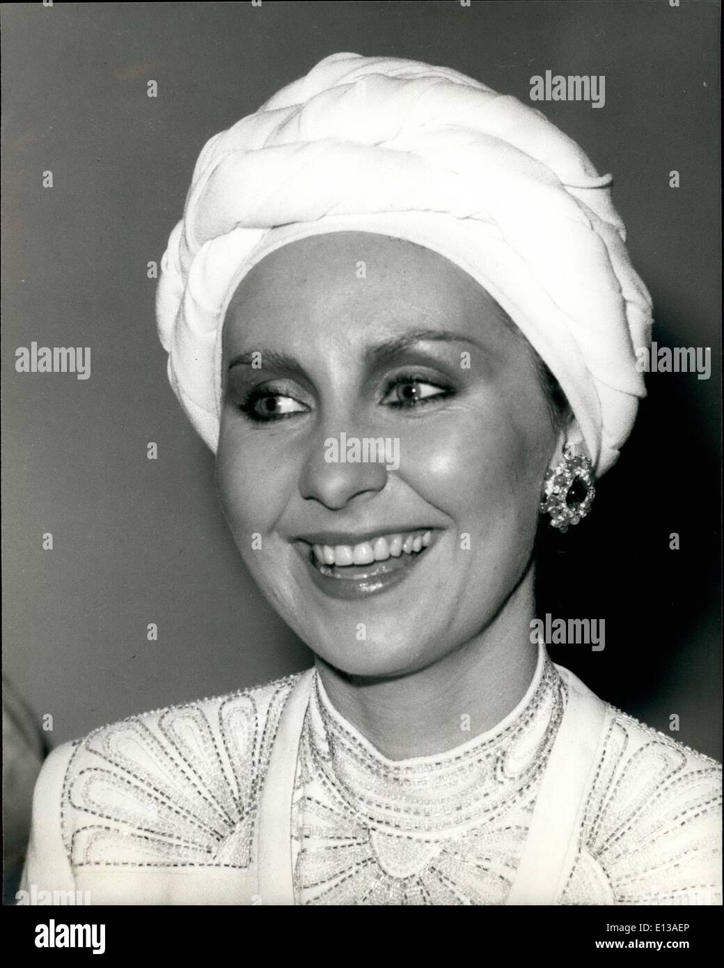29. Februar 2012 - LULU, britische Sängerin Mrs John Frieda Stockfoto