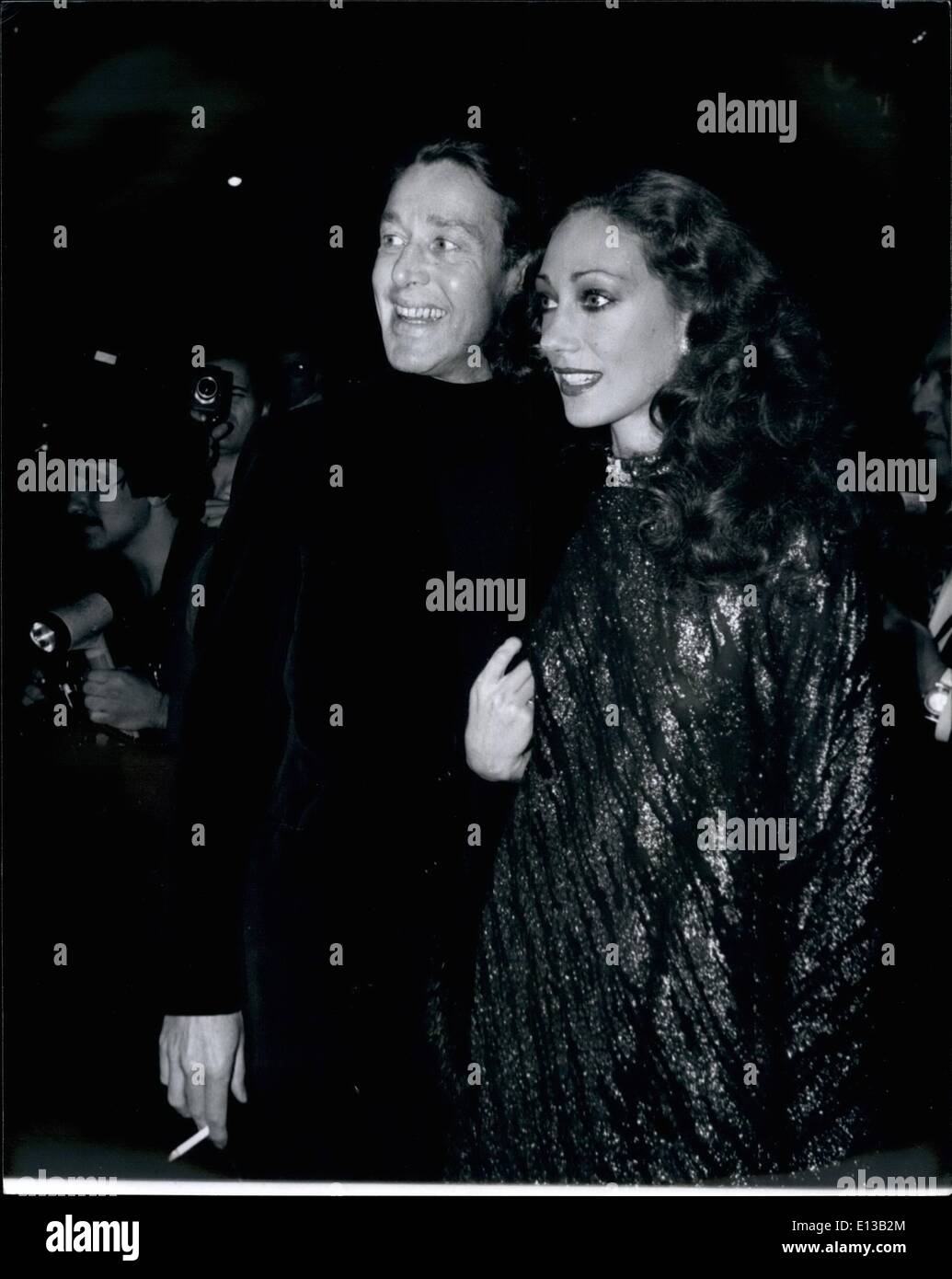 29. Februar 2012 - ROY HALSTON & MARISA BERENSON. Stockfoto