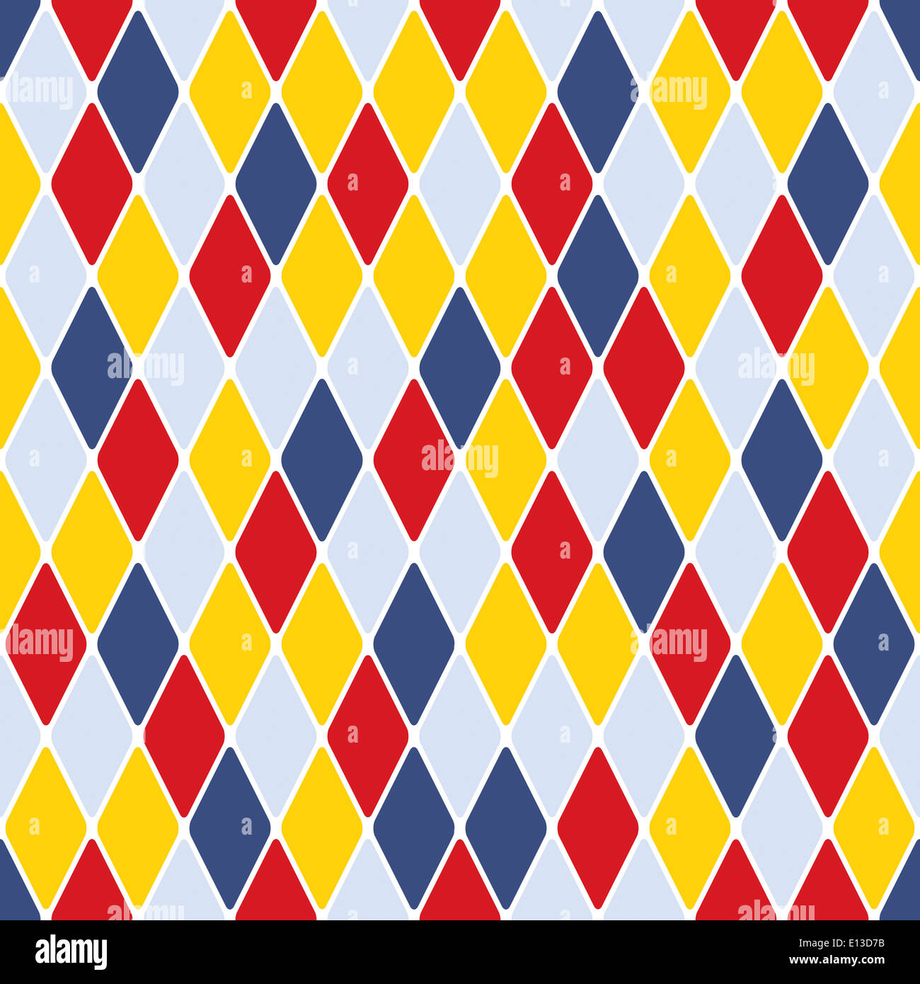 Harlekin gescheckt Musterdesign 3.1. Farbe hell dekorativer Hintergrund-Vektor-Illustration. Stockfoto