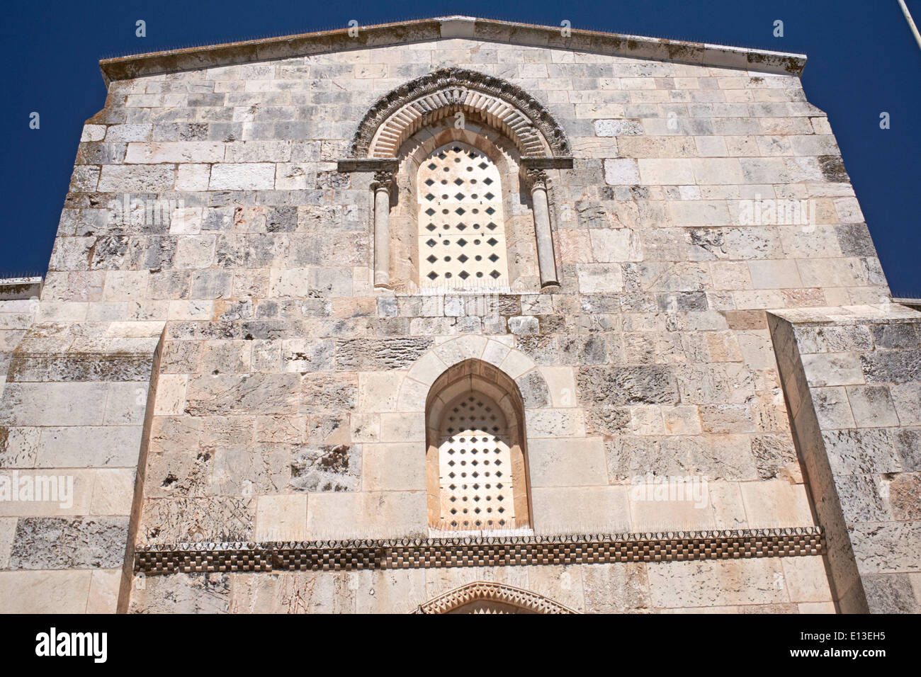 St.-Anna-Kirche, Geburtsort der Muttergottes, in der Nähe der Pools von Bethesda, Jerusalem, Israel Stockfoto
