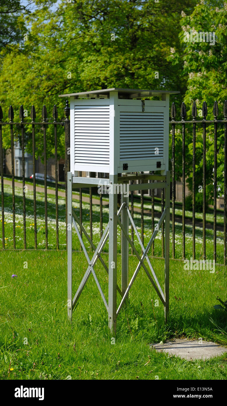 Buxton Wetterstation Derbyshire England UK Stockfoto