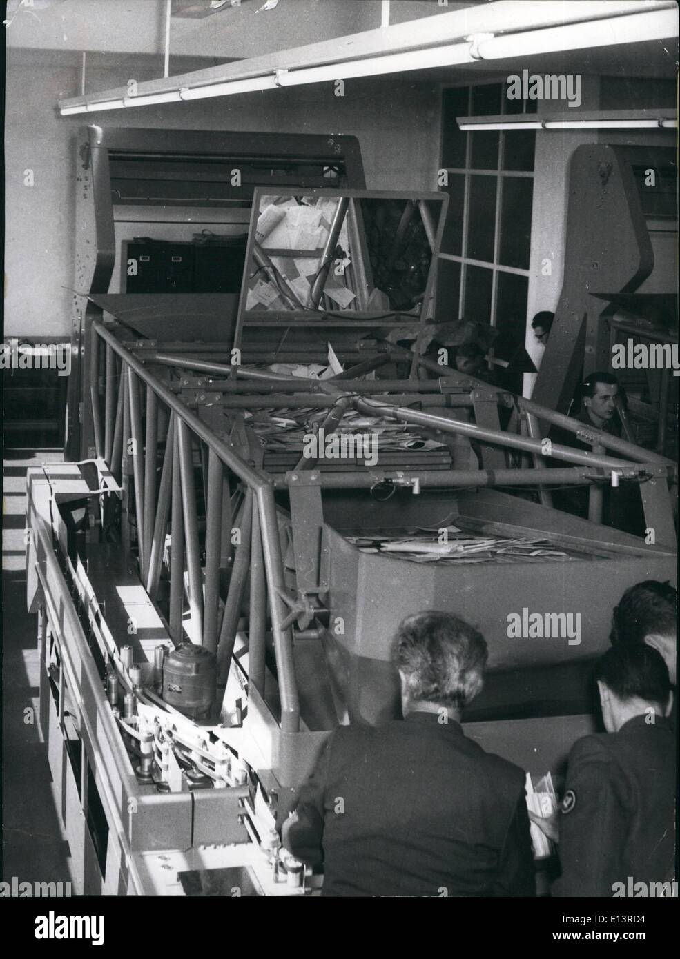 27. März 2012 die erste automatische Verteilung der Buchstaben