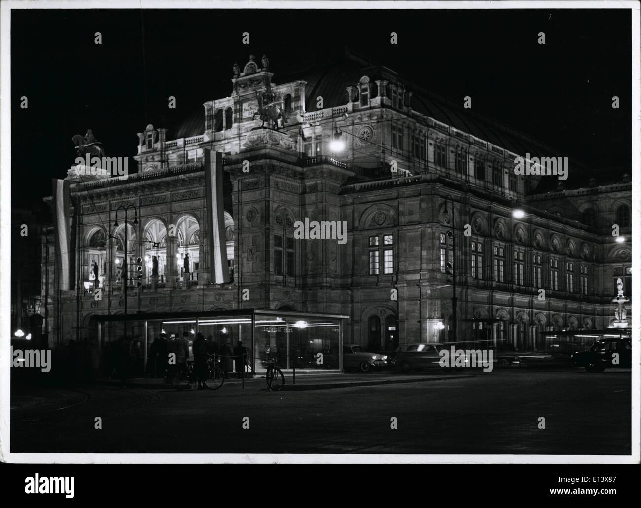27. März 2012 - Vienna Österreich - Österreich - Autriche Wien, Stattsoper, Opera House.UM Stockfoto