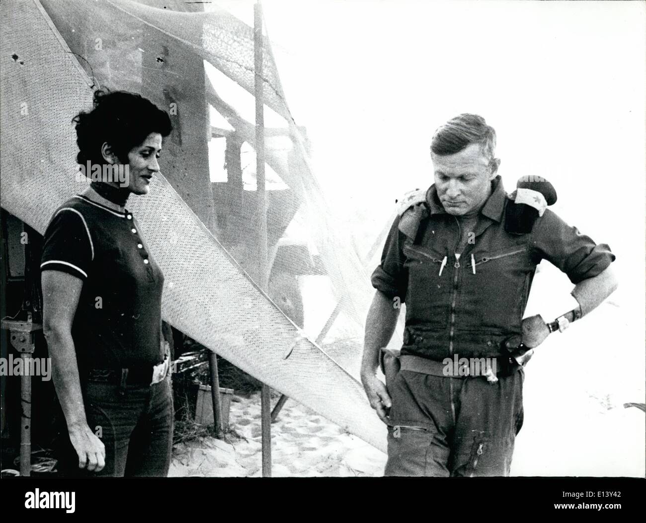 27. März 2012 - israelische Mil. Ahashe in Washington. Gen Avram Adan Brenn & israelische Scharfschützen Yafa Yerkoni Stockfoto