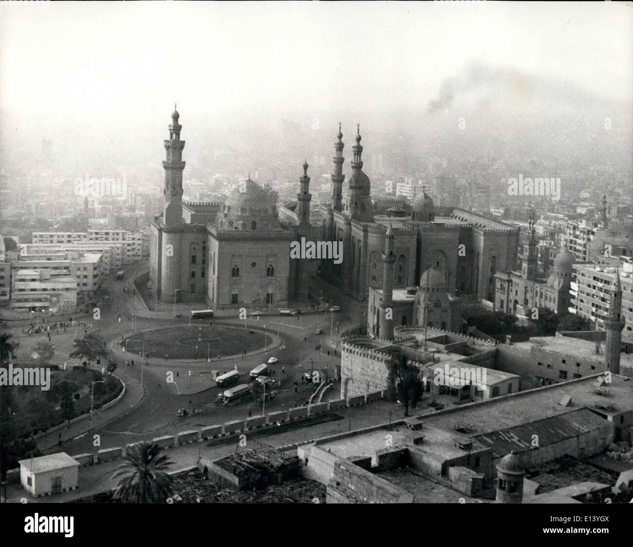 27. März 2012 - Al-Azhar-Universität, Cairo: Die Respledent-Festung des Islam - liegt im Herzen von Kairo. Es ist umgeben von den alten beliebten Vierteln der Stadt. Stockfoto