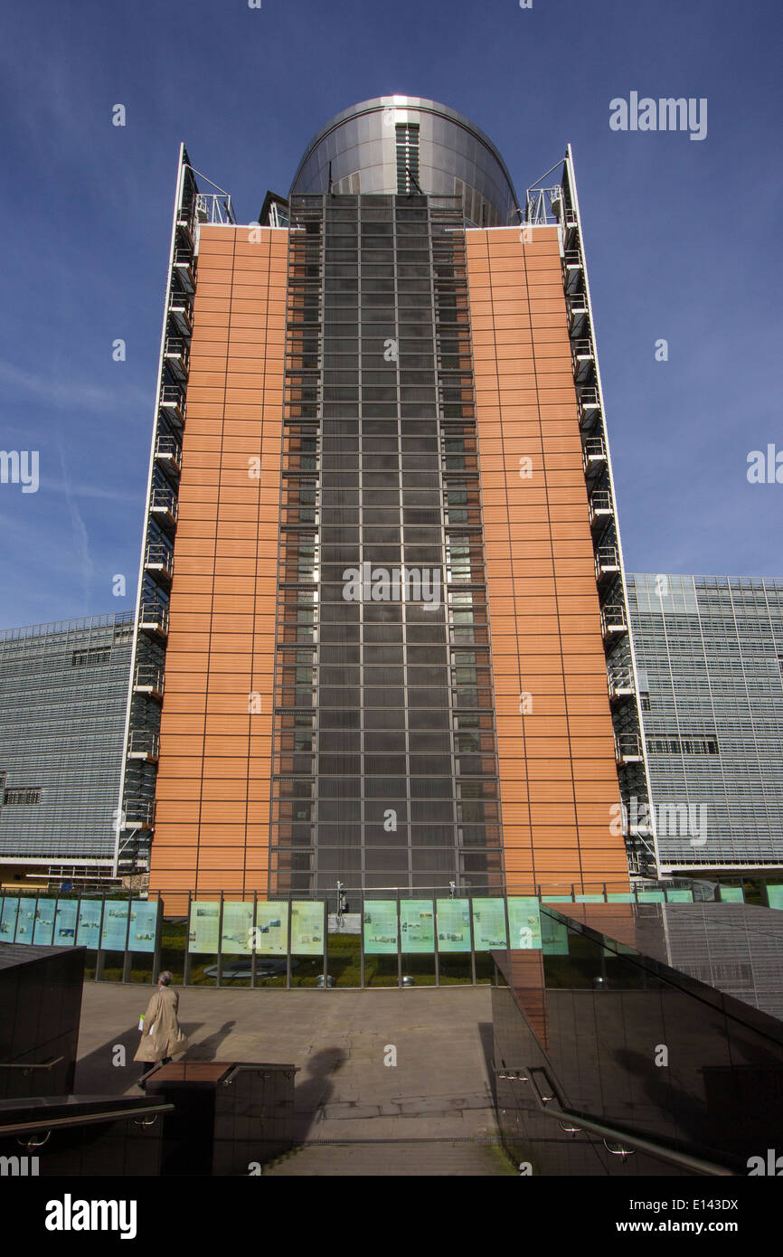 Berlaymont-Gebäude Stockfoto
