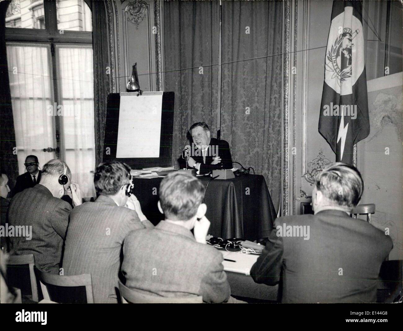 4. April 2012 - Yates Lautsprecher internationale kriminelle Polizei-Organisation Kongress treffen Stockfoto