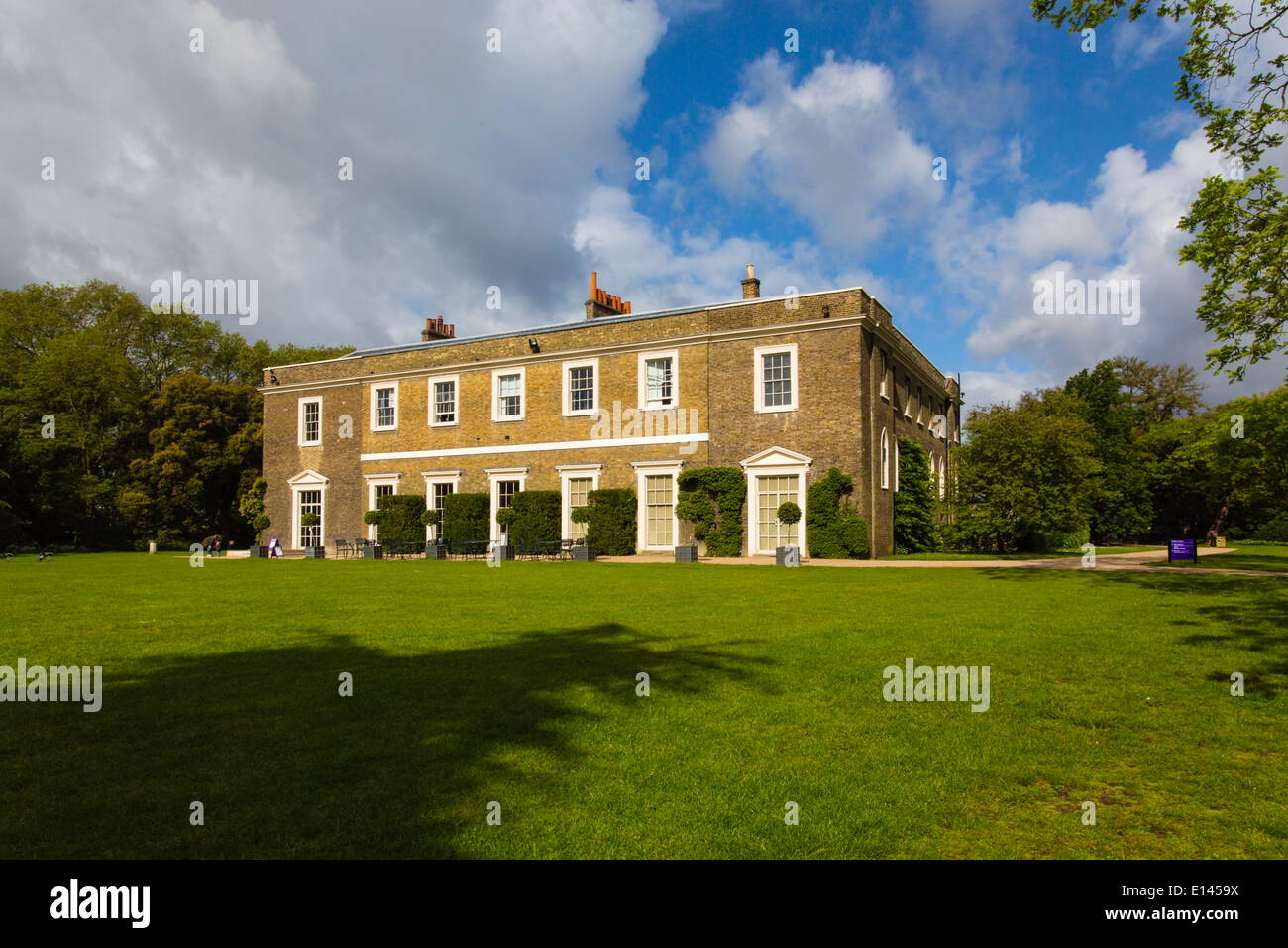 Fronten von Fulham Palace, in der Nähe von Putney und Hammersmith in West London. Stockfoto