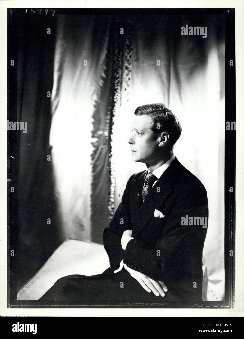 5. April 2012 - die neuesten exklusiven Fotoreportage der seine königliche Hoheit, der Herzog von Windsor, die feierte vor kurzem sein Stockfoto