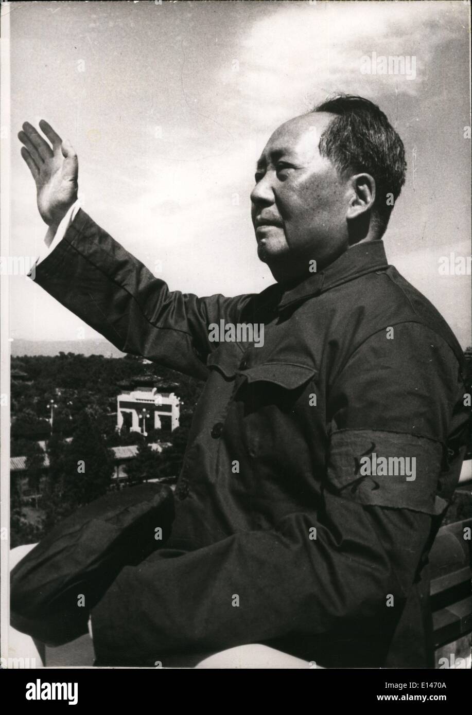 16. April 2012 - Mao Tse Tung Stockfoto