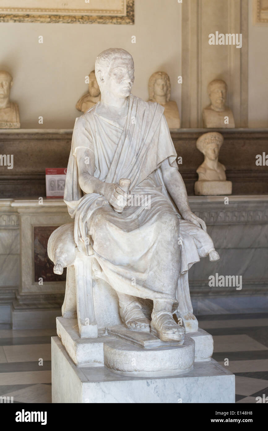 Statue Des Konsuls Marcus Claudius Marcellus Stockfotografie Alamy