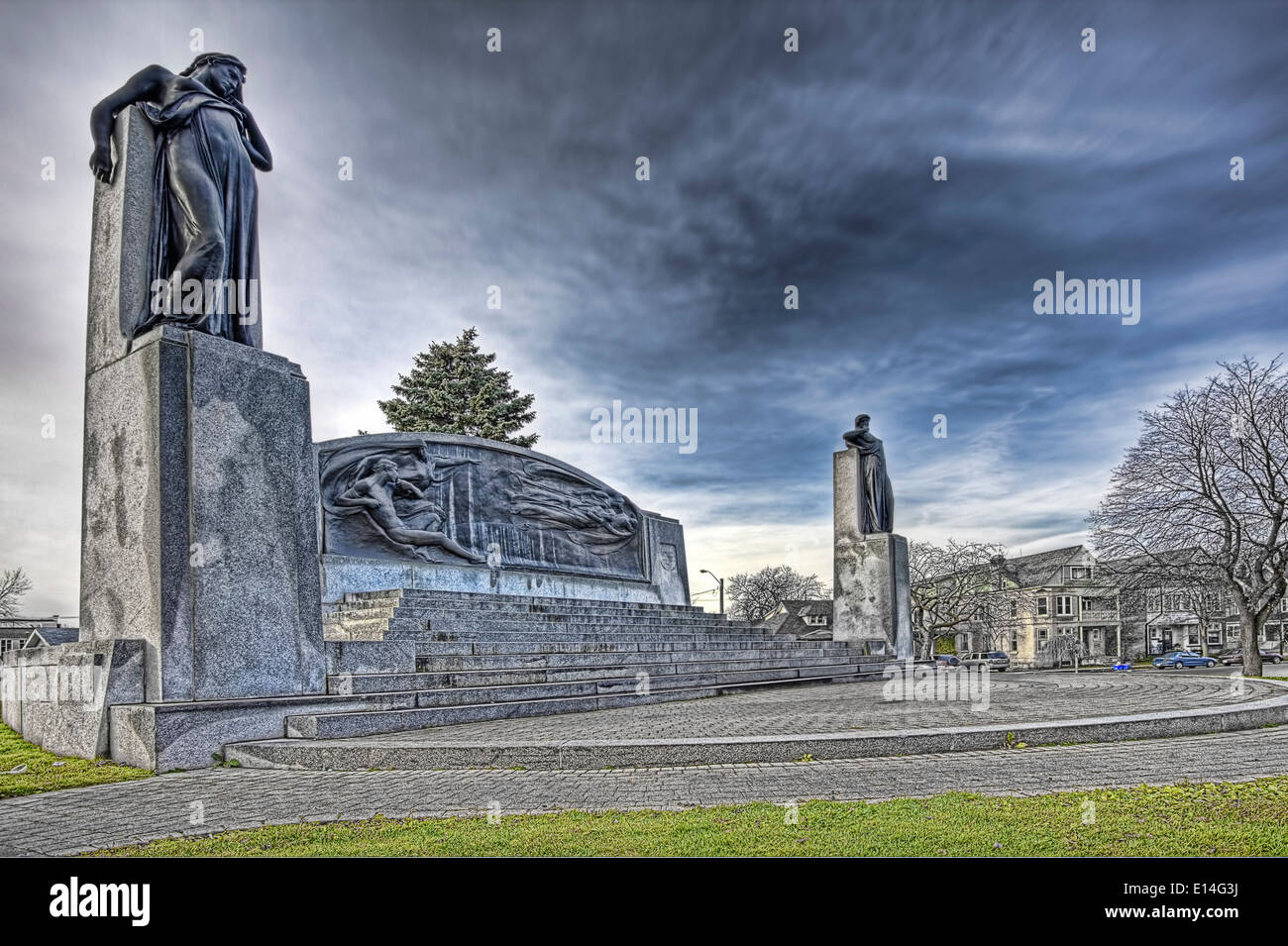 Alexander Graham Bell Memorial, Brantford, Ontario, Kanada Stockfoto