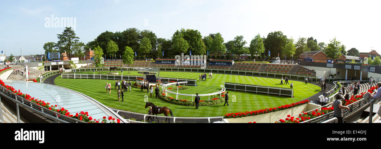 Royal Ascot Racecourse während der Sommer-event Stockfoto
