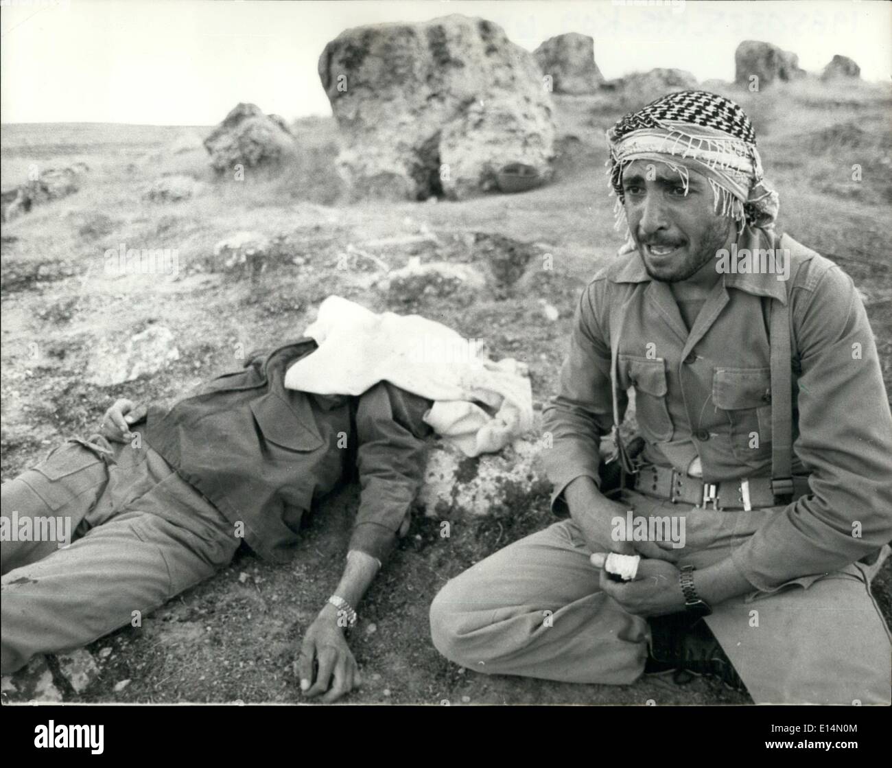 18. April 2012 - Iran-Irak-Krieg von Iran-Seite Stockfoto