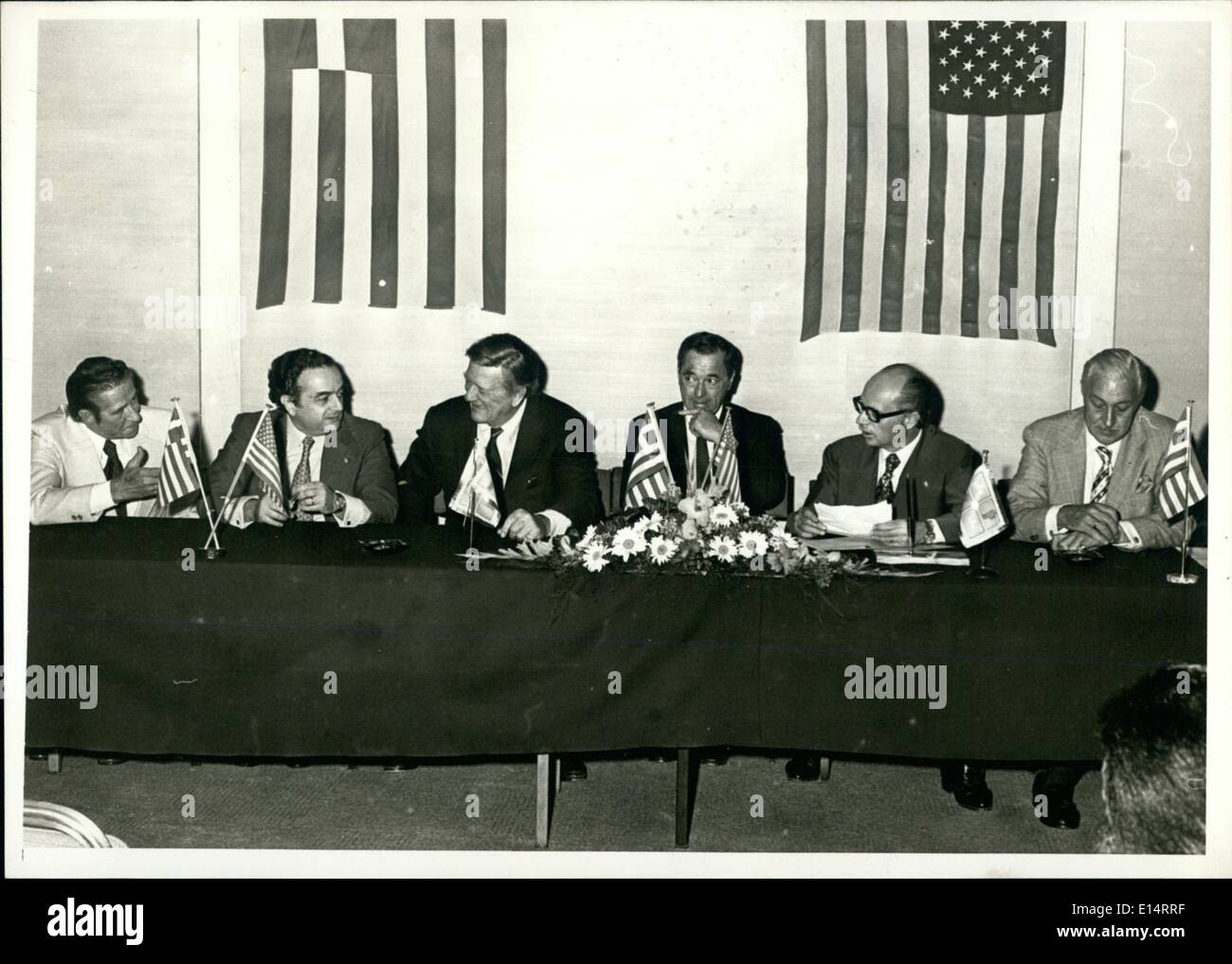 18. April 2012 - John Wayne. Stockfoto