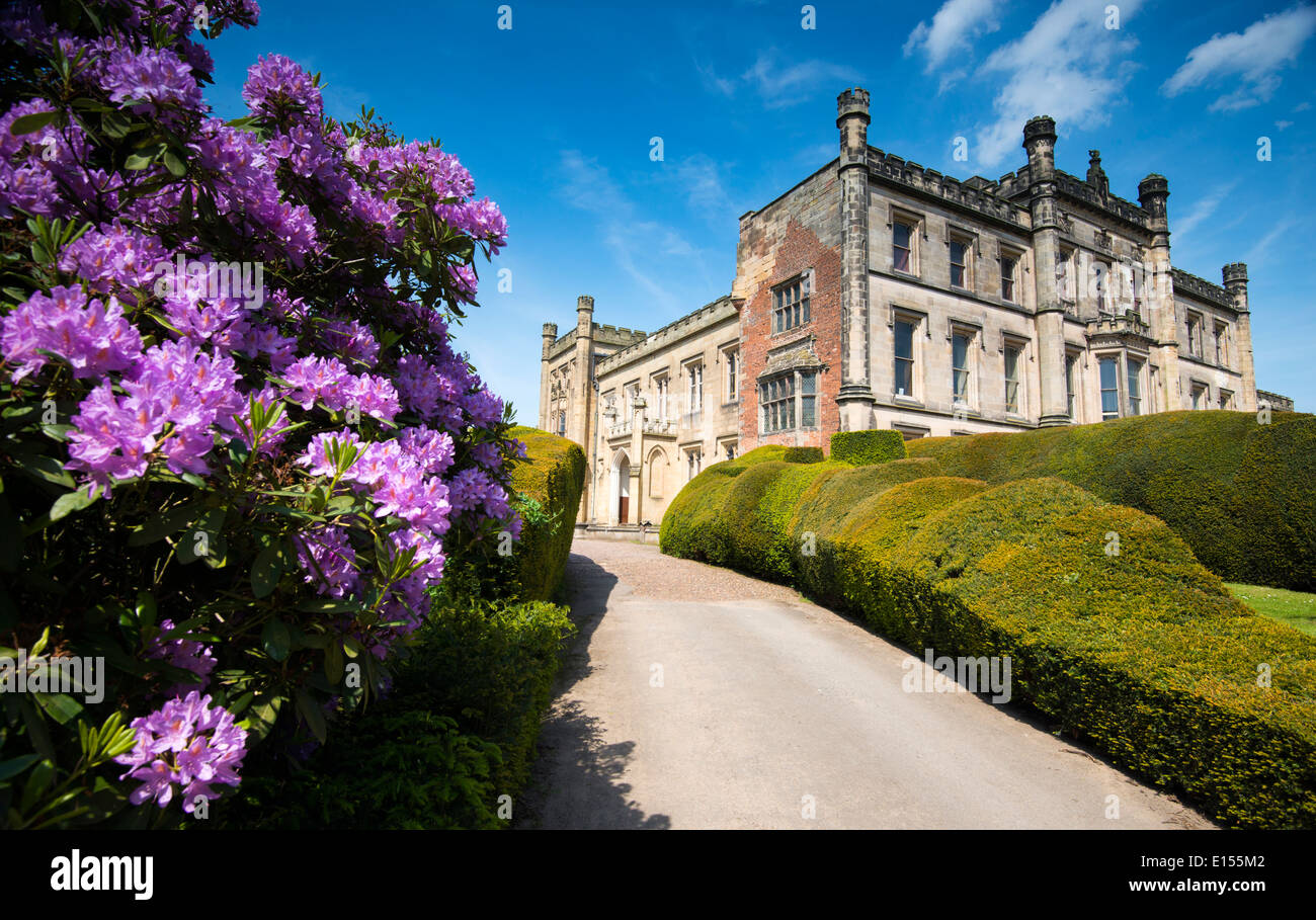 Formale Gärten in Elvaston Castle in Derbyshire, England UK Stockfoto