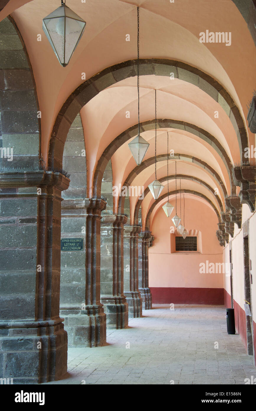 Kloster von La Concepcion Klosterkirche Gehäuse jetzt Schule der schönen Künste San Miguel de Allende, Mexiko Stockfoto