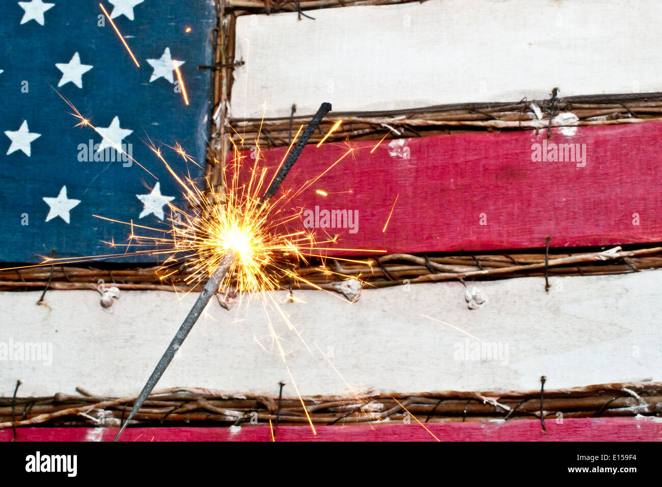 Wunderkerze Stockfoto