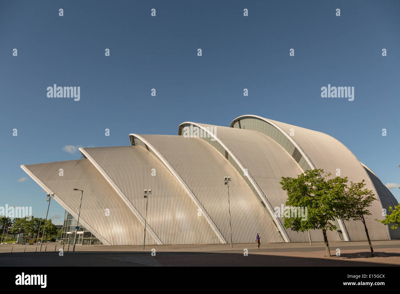 Clyde Auditorium Arena, Gürteltier, Glasgow, Scotland, UK Stockfoto