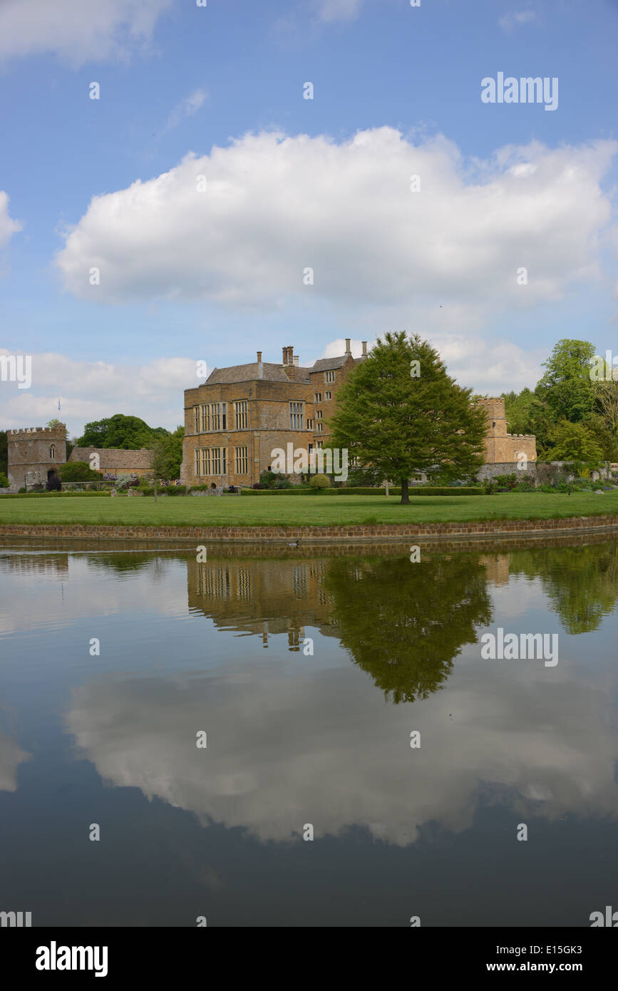 Broughton Burg in der Nähe von Banbury, Oxfordshire Stockfoto