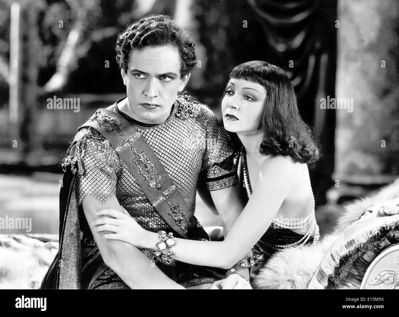 DAS Zeichen des Kreuzes 1932 Paramount Pictures-Film mit Claudette Colbert und Fredric March Stockfoto