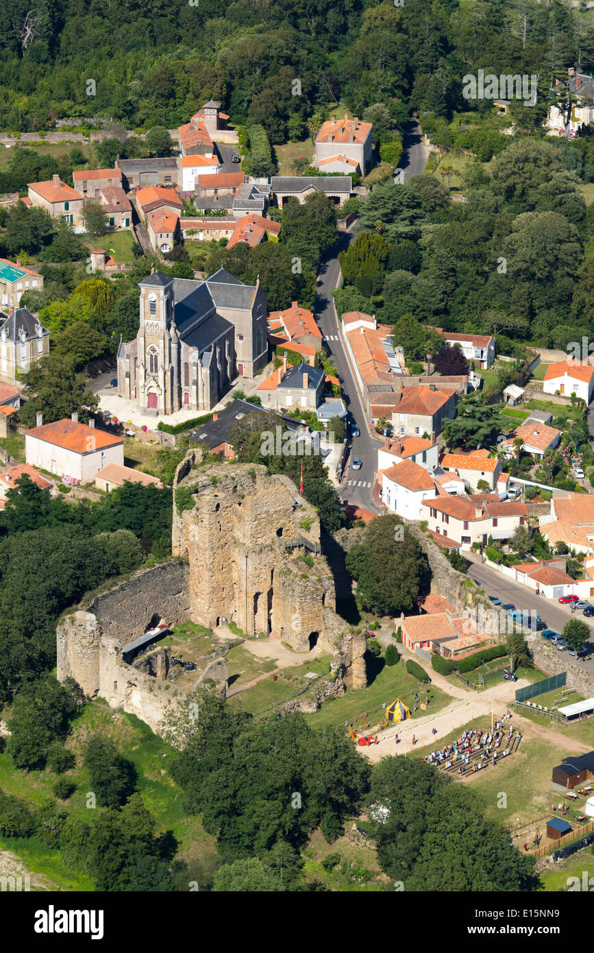 Talmont Saint-Hilaire (Departement Vendée): Stockfoto