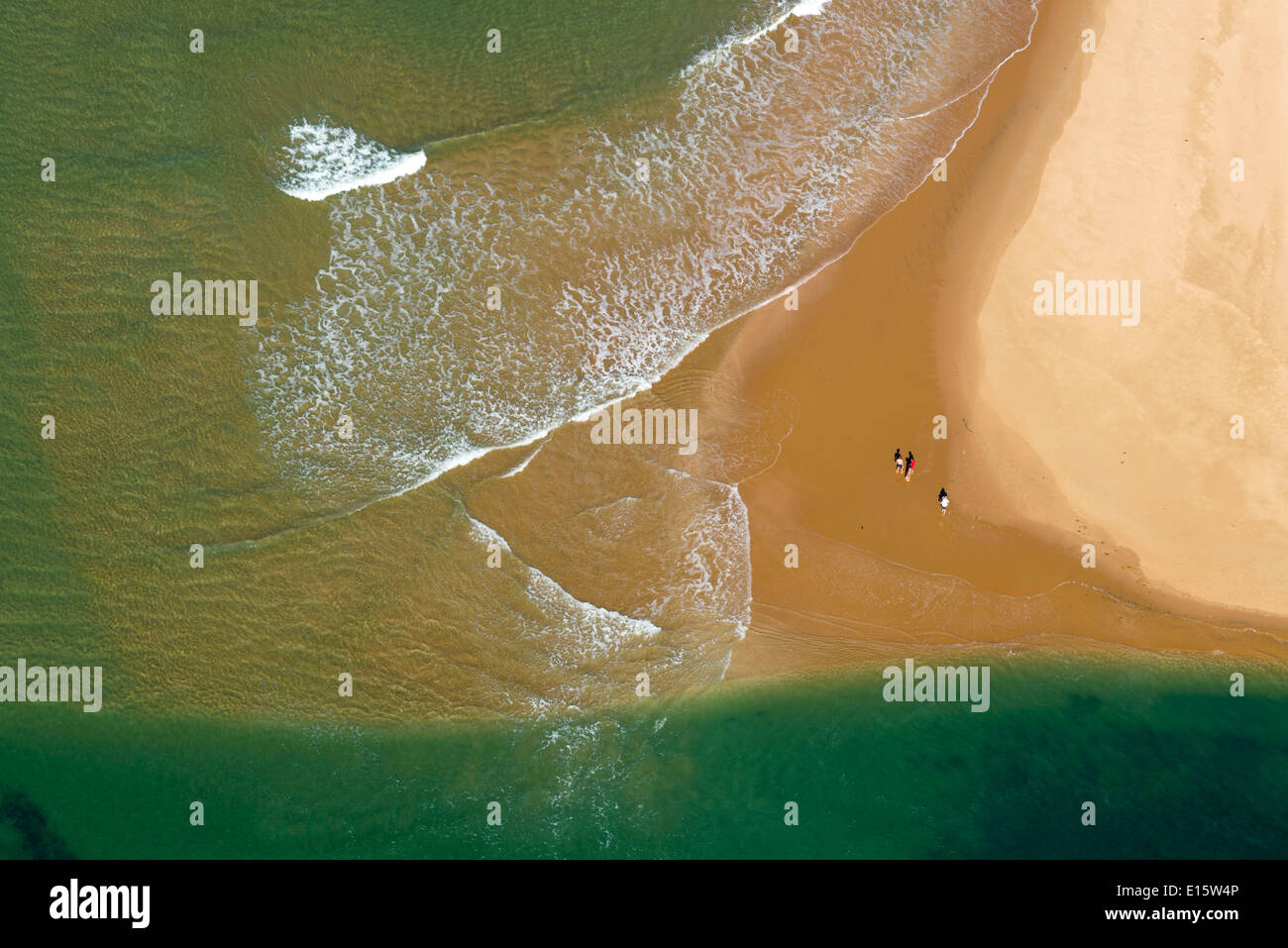 Talmont Saint-Hilaire (Departement Vendée): Strand "Plage du Veillon" Stockfoto