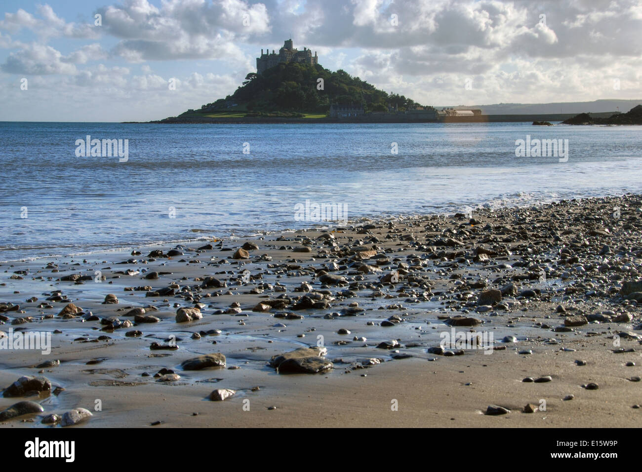 St. Michaels Mount der kornischen Küste Stockfoto