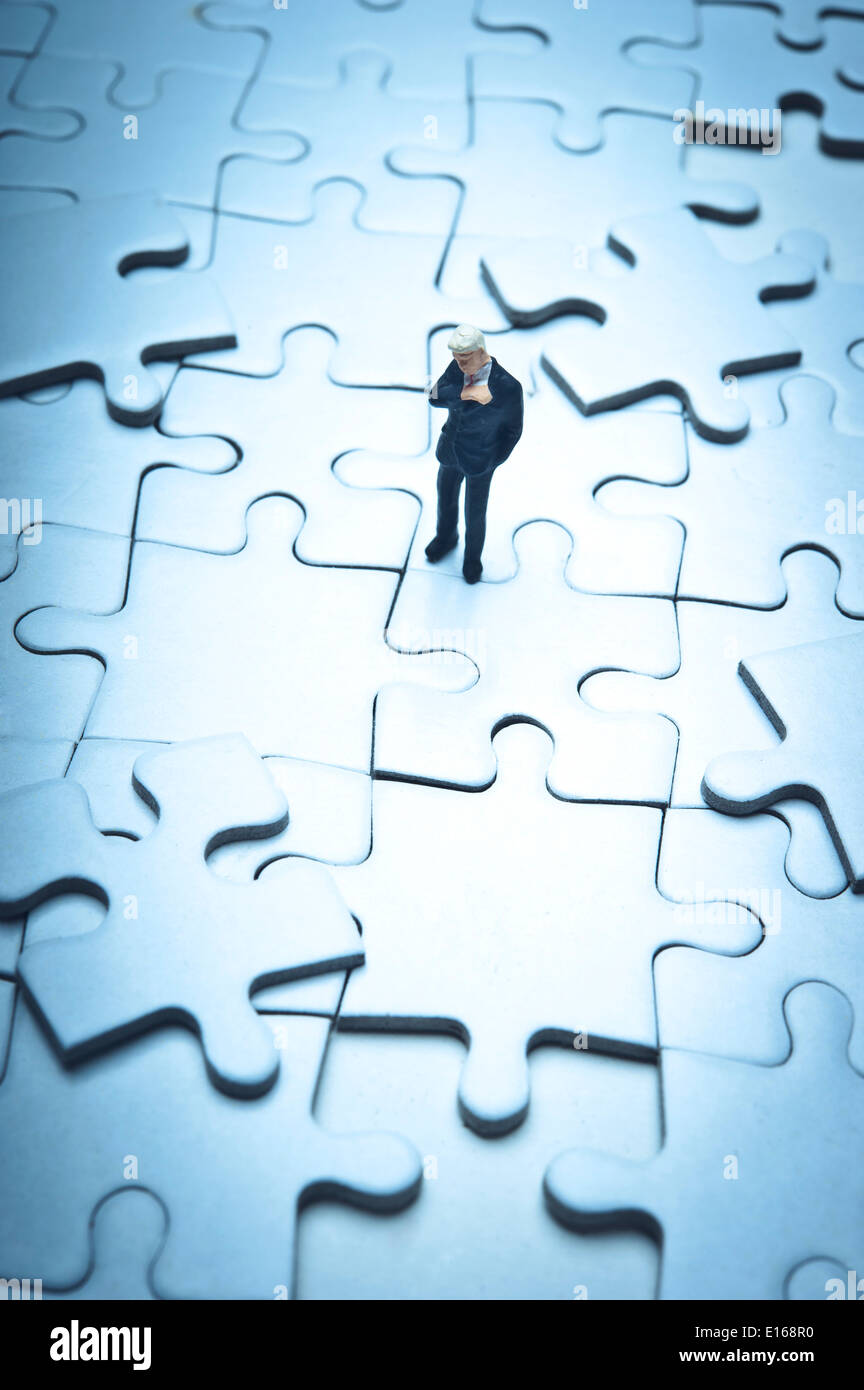 Business-Lösungen-Konzept Stockfoto