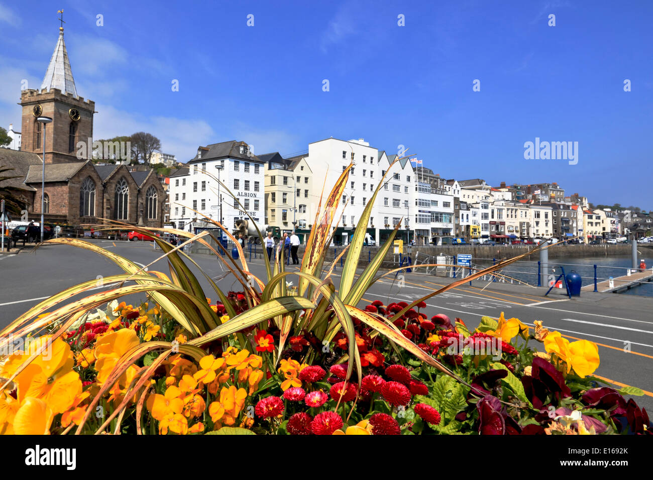 9172. St Peter Port, Guernsey, Channel Islands, UK, Europa Stockfoto