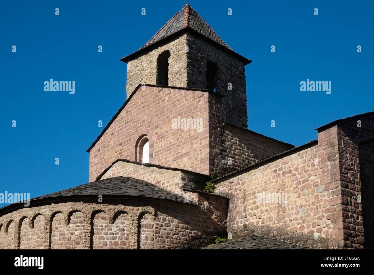 Die Kathedrale Santa Maria d'Urgel in der Stadt von la Seu Urgell in der Provinz Lleida in Katalonien Spanien Stockfoto