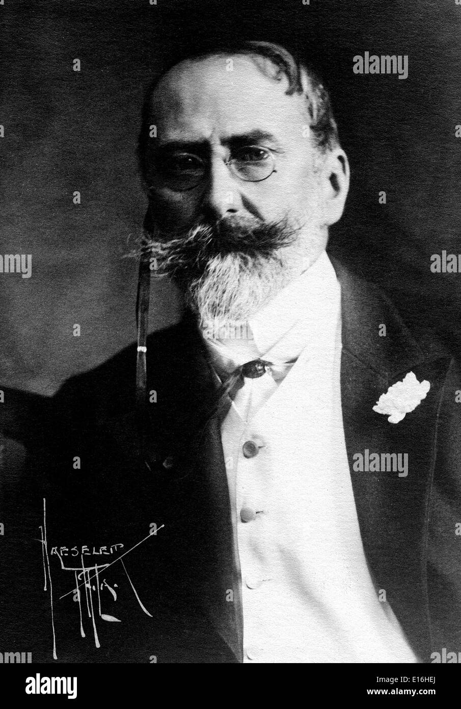 William Merritt Chase, US-amerikanischer impressionistischer Maler, 1900 Stockfoto William Merritt Chase, US-amerikanischer impressionistischer Maler, 1900 Stockfoto