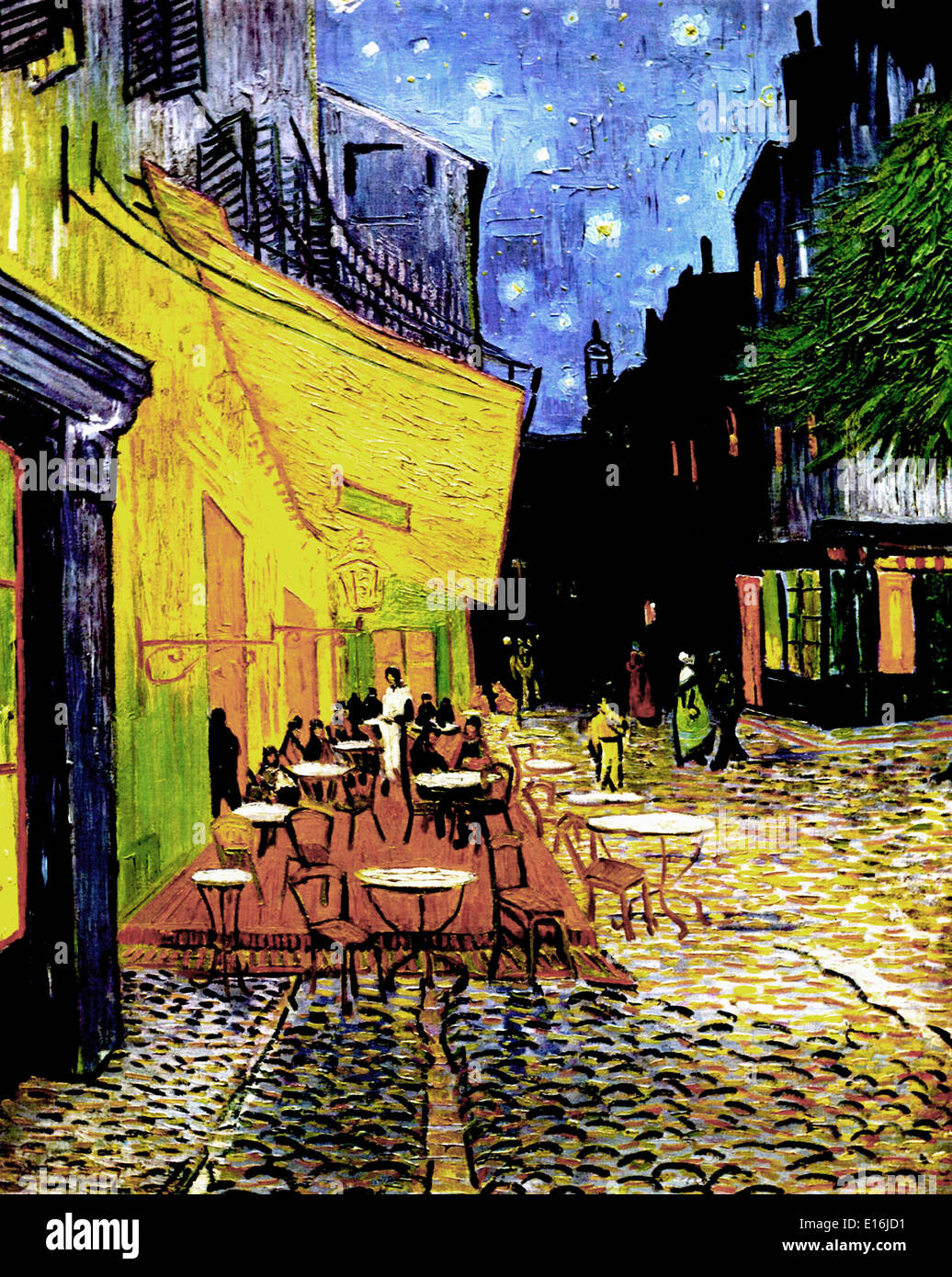 Cafe Terrasse auf der Place du Forum von Vincent Van Gogh, 1888
