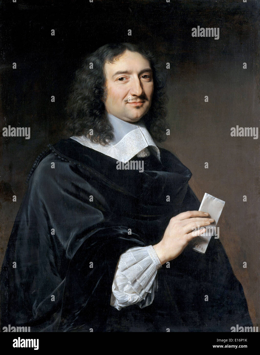 Jean-Baptiste Colbert von Philippe de Champaigne, 1655 Stockfoto