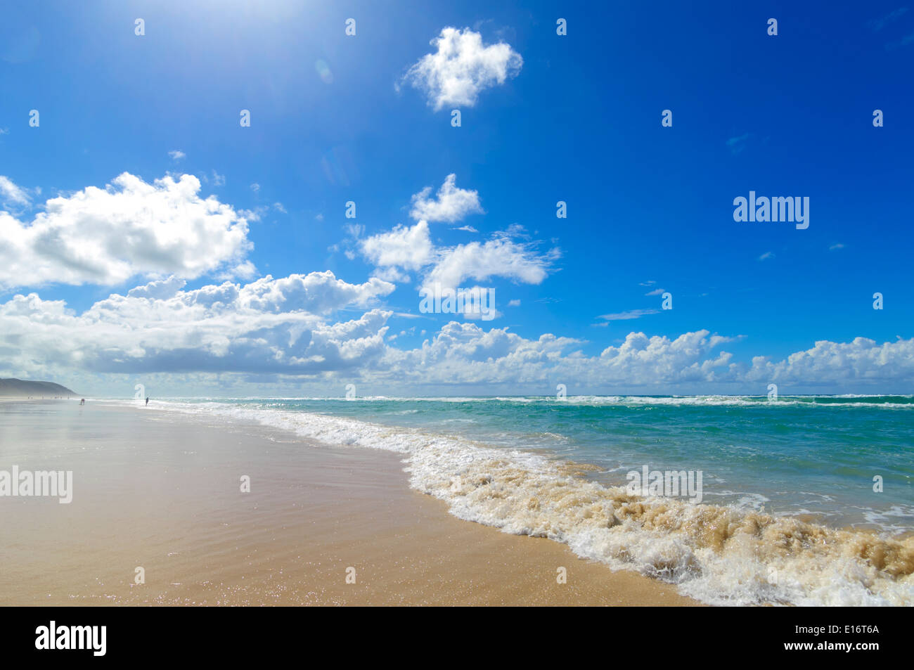 Oststrand, Fraser Island, Queensland, Queensland, Australien Stockfoto