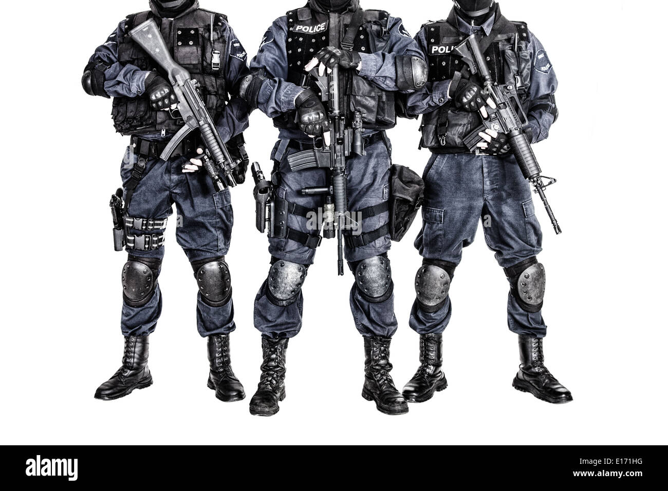 SWAT-team Stockfoto