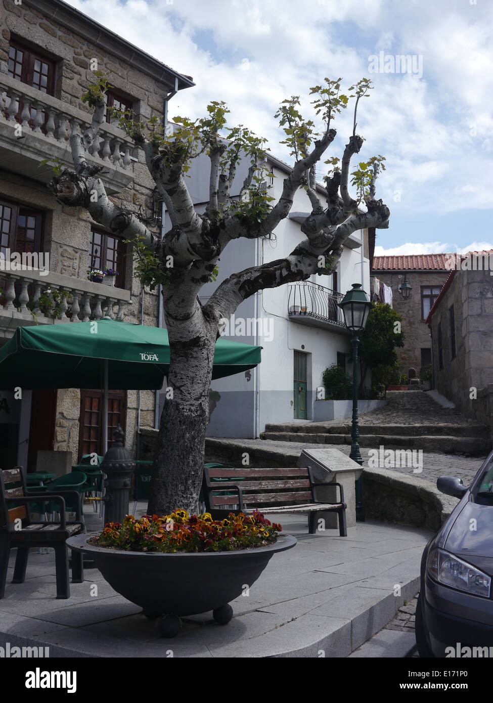 Portugal, Belmonte, das jüdische Viertel Stockfoto