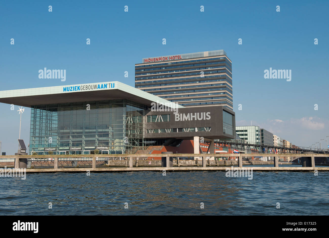 Amsterdam-Konzertsaal Stockfoto