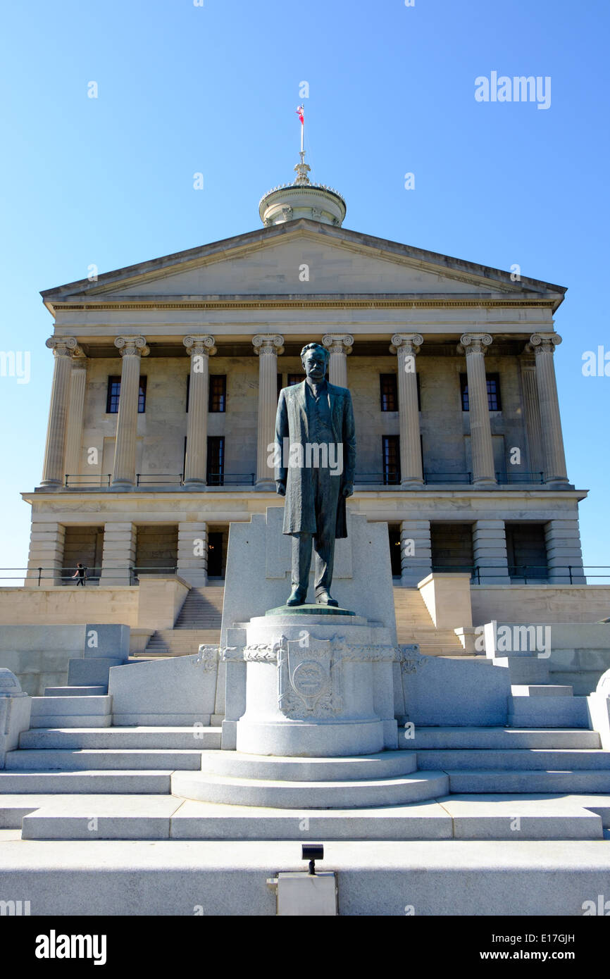 Der Tennessee State Capitol building in Nashville, Tennessee Stockfoto