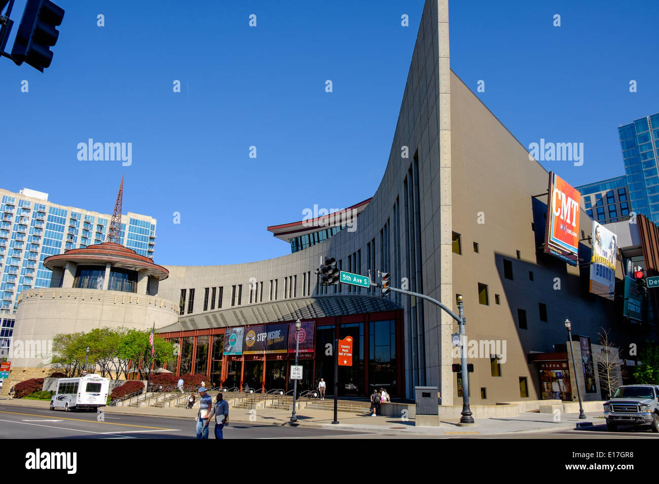 Die Country Music Hall Of Fame in Nashville, Tennessee Stockfoto