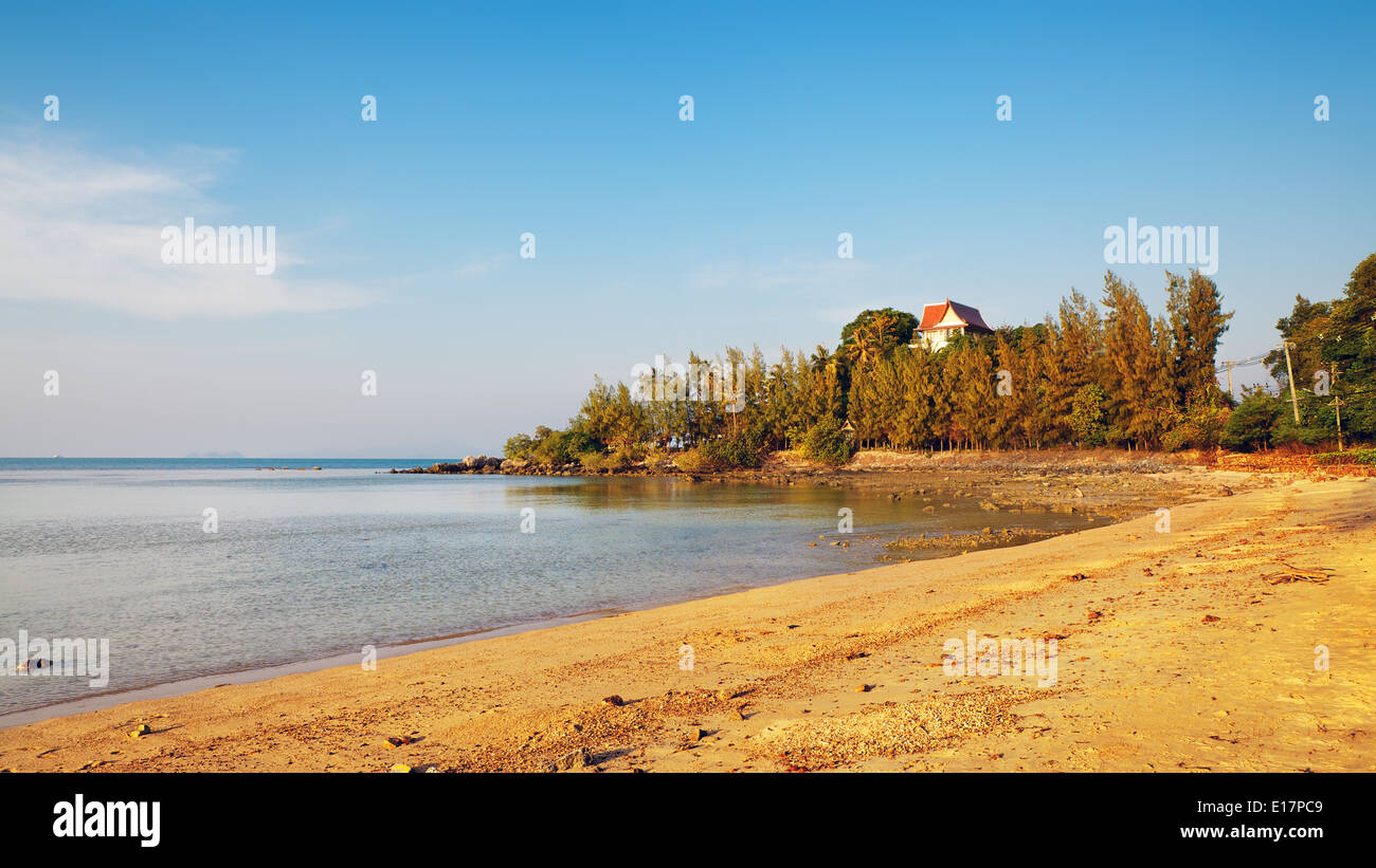 schönen Abend am Strand, Samui, thailand Stockfoto
