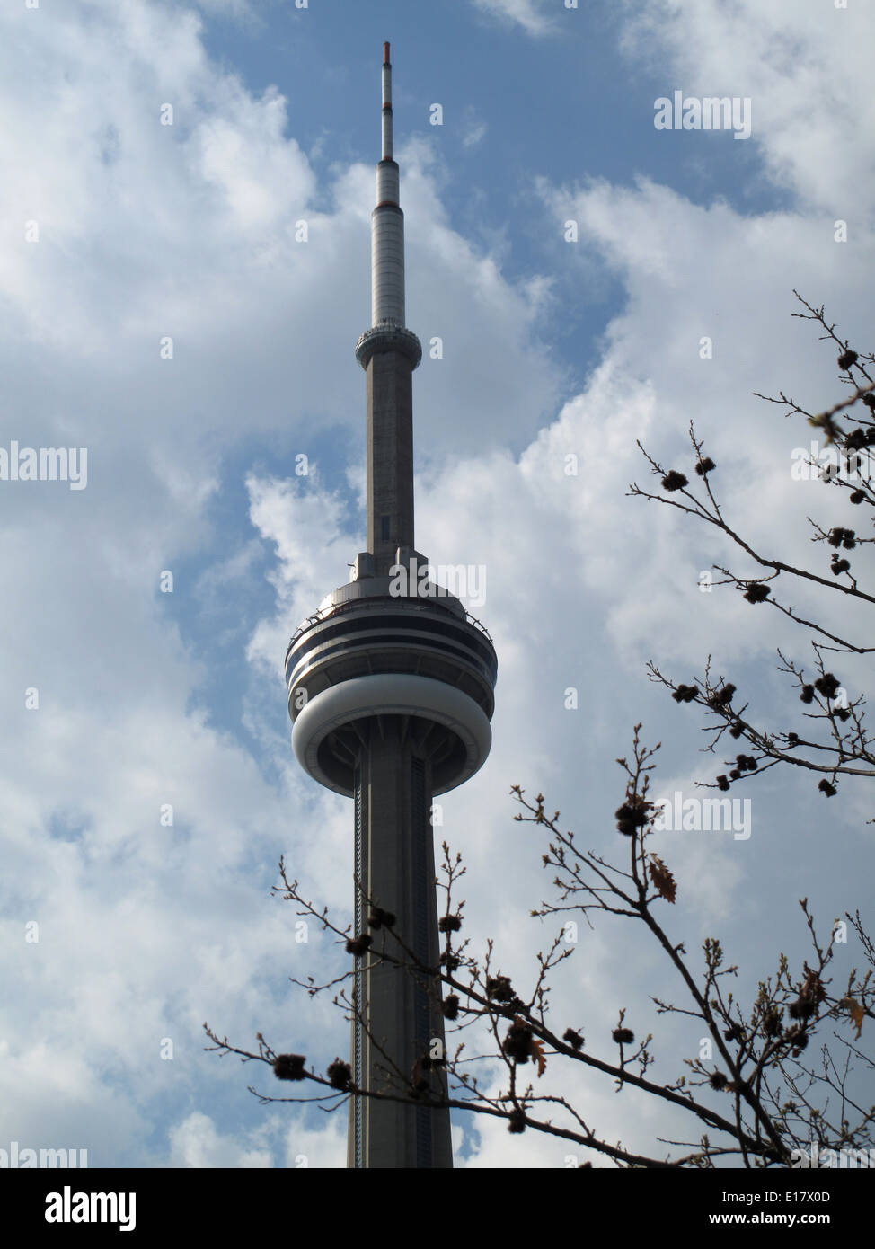 CN Tower in Toronto, Ontario. Stockfoto