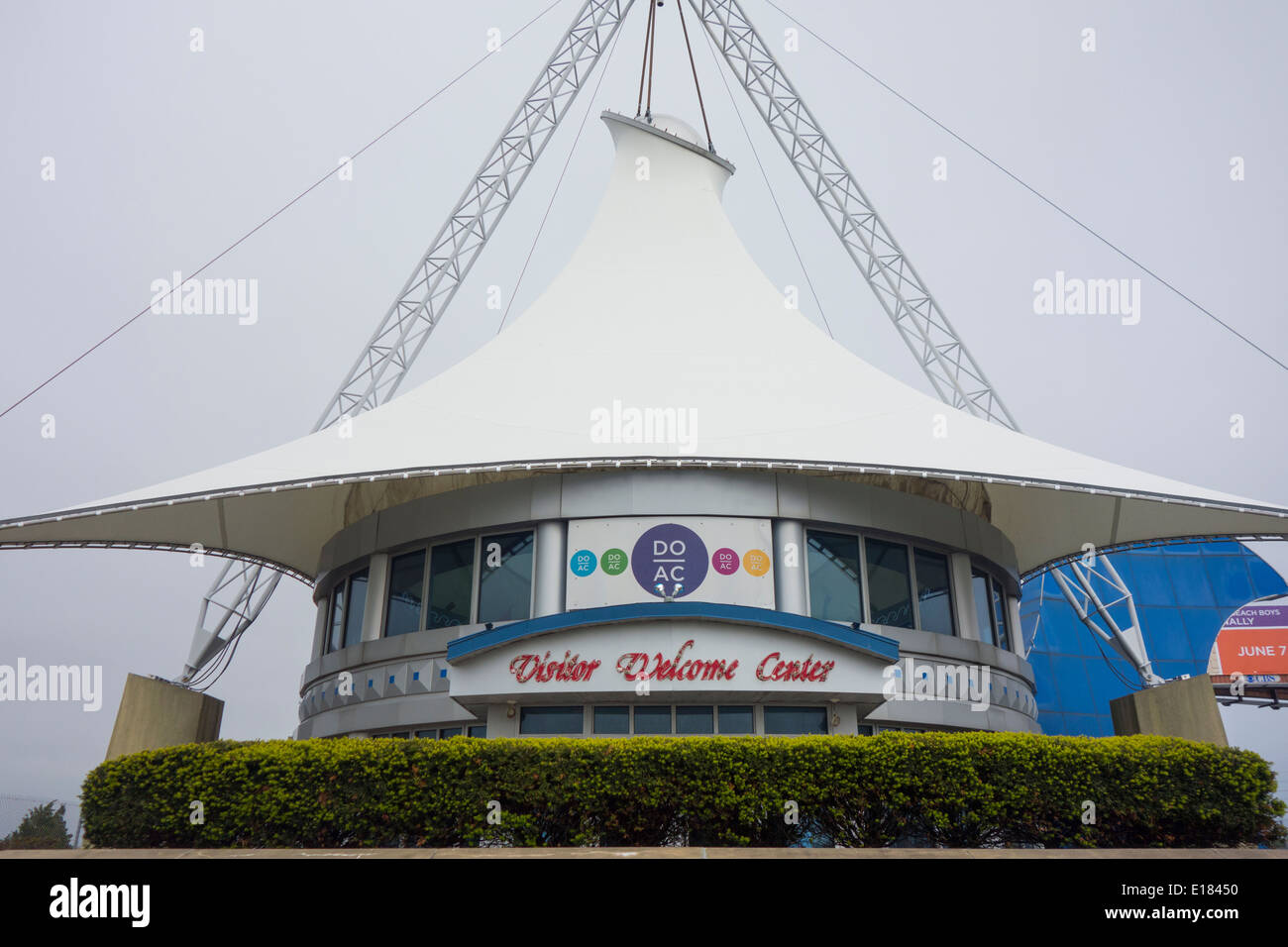 Willkommen Besucherzentrum in Atlantic City NJ Stockfoto