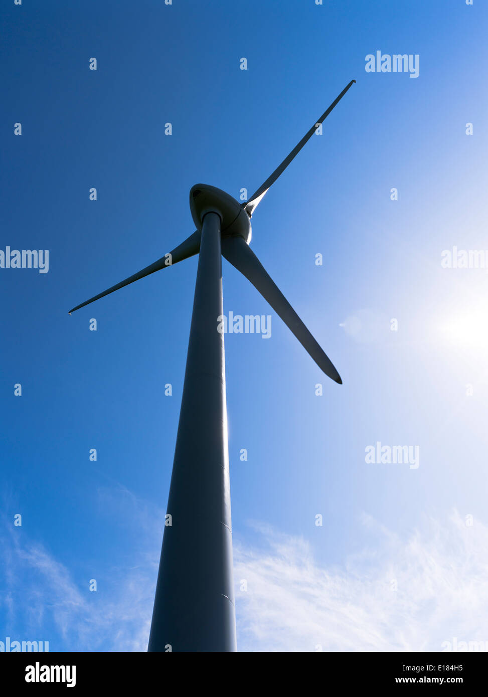 Dh Shapinsay Development Trust SHAPINSAY ORKNEY SDTCommunity Turbinenschaufeln Windturbine uk wind Schottland blade Stockfoto