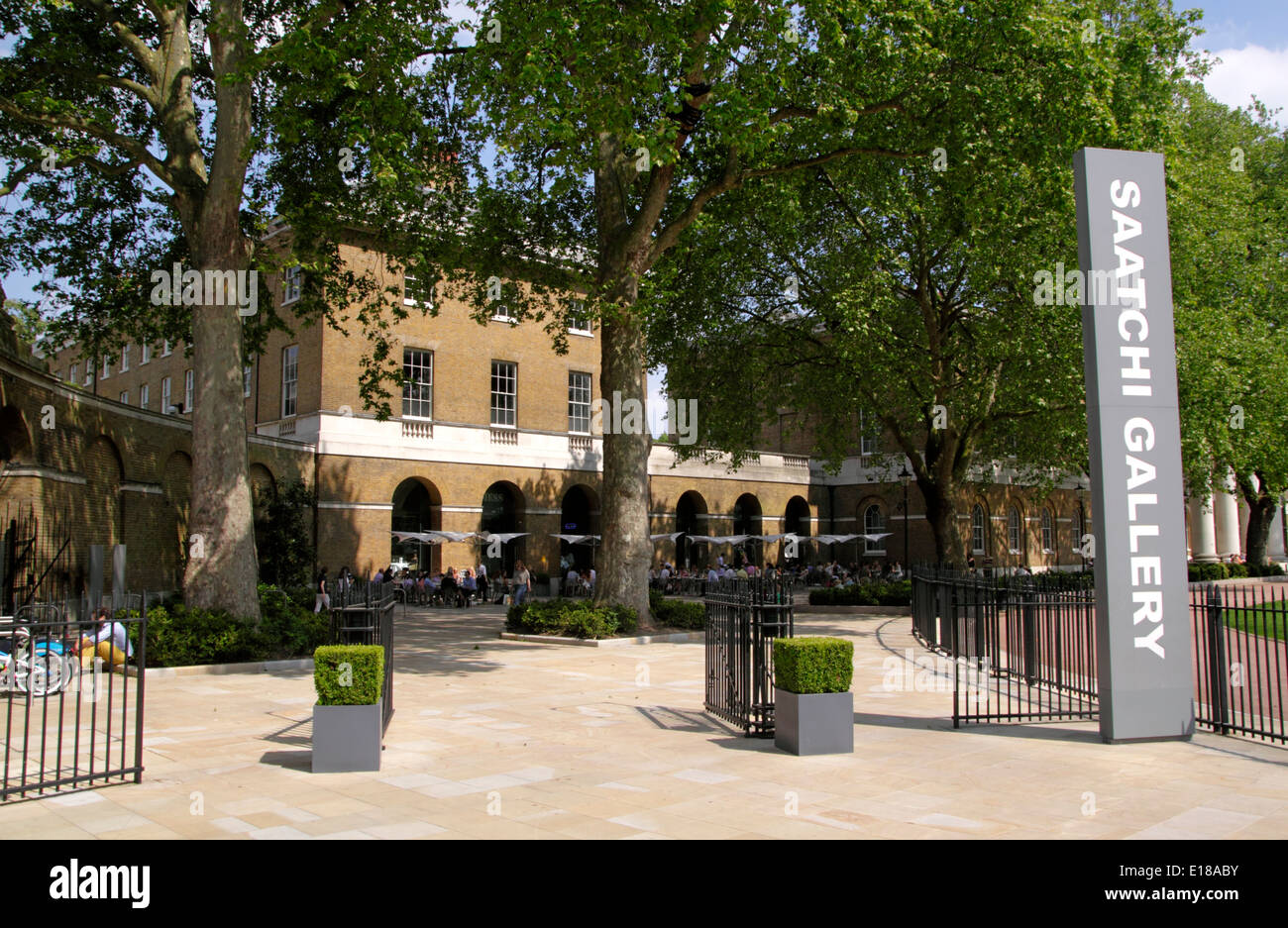 Saatchi Gallery in der Nähe von Sloane Square Chelsea London Stockfoto