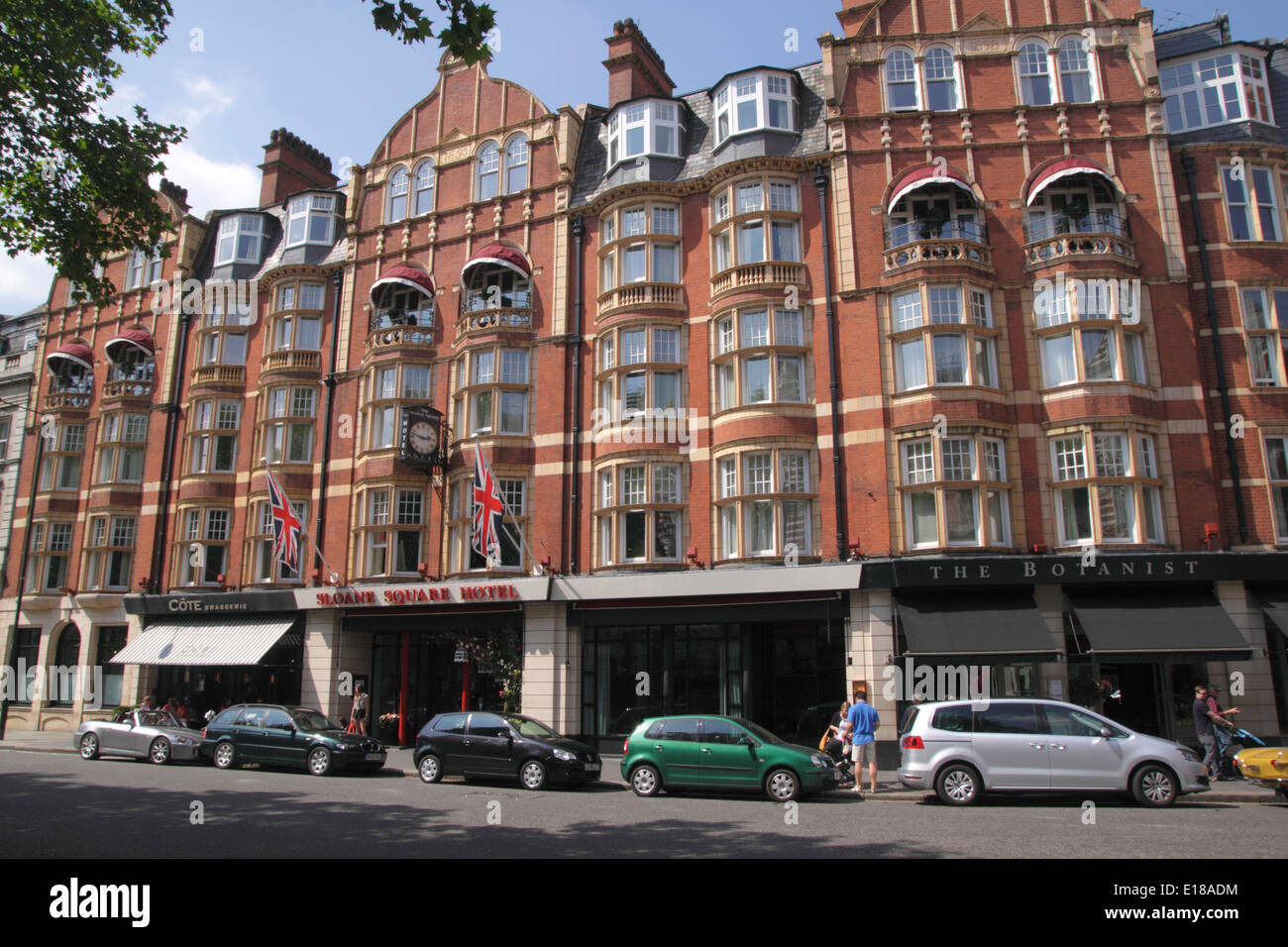 Sloane Square Hotel Chelsea London Stockfoto