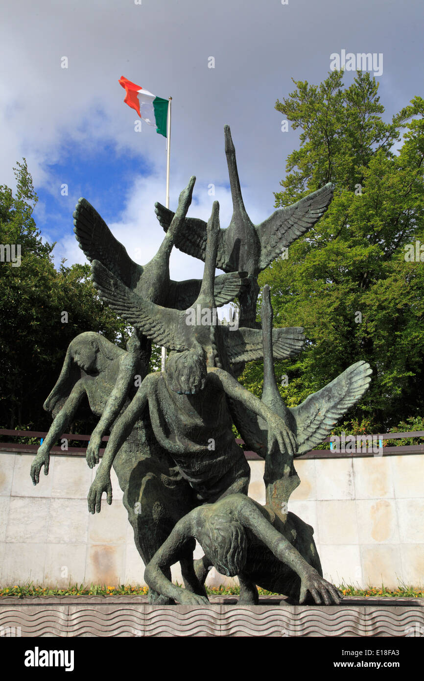 Irland, Dublin, Garden of Remembrance, Stockfoto